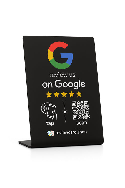 Google Review Stand