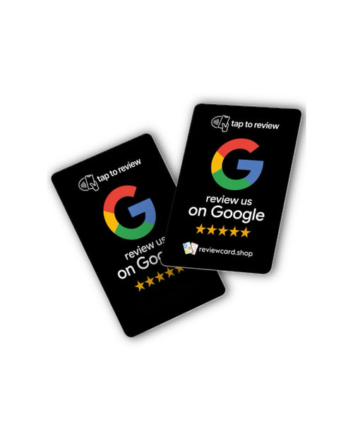 Google NFC Review Card Black