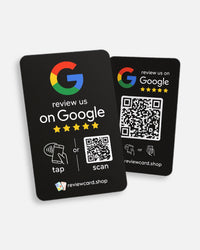 Google Review Card NFC + QR