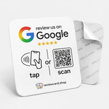 Google Review Plates (White)