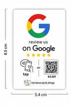 Google Review Card NFC + QR
