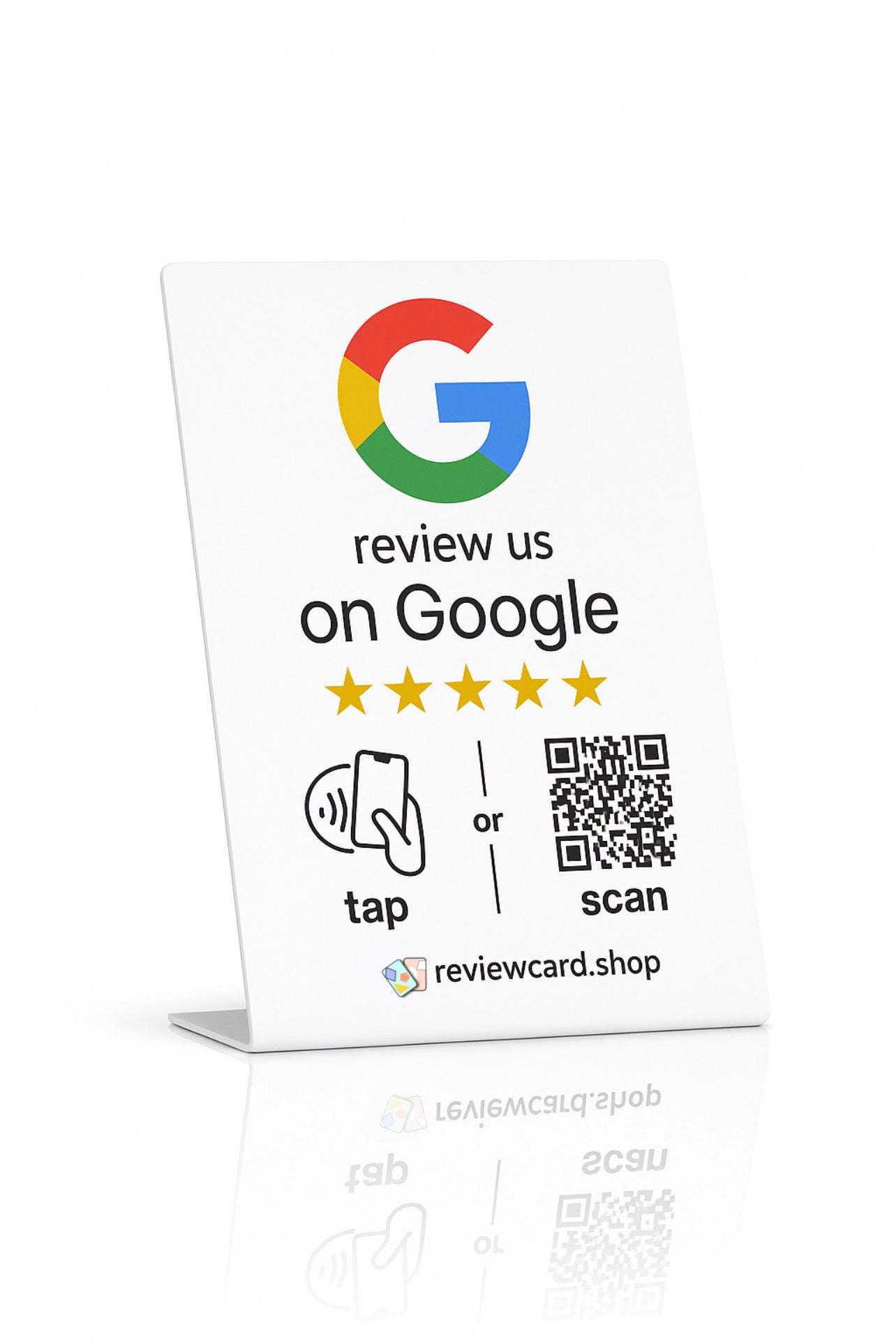 Google Review Stand