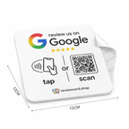 Google Review Plates (White)
