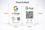 Google Review Card (White)