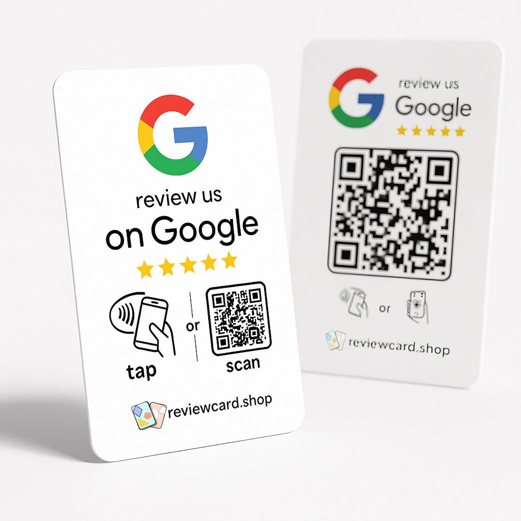 Google Review Card NFC + QR