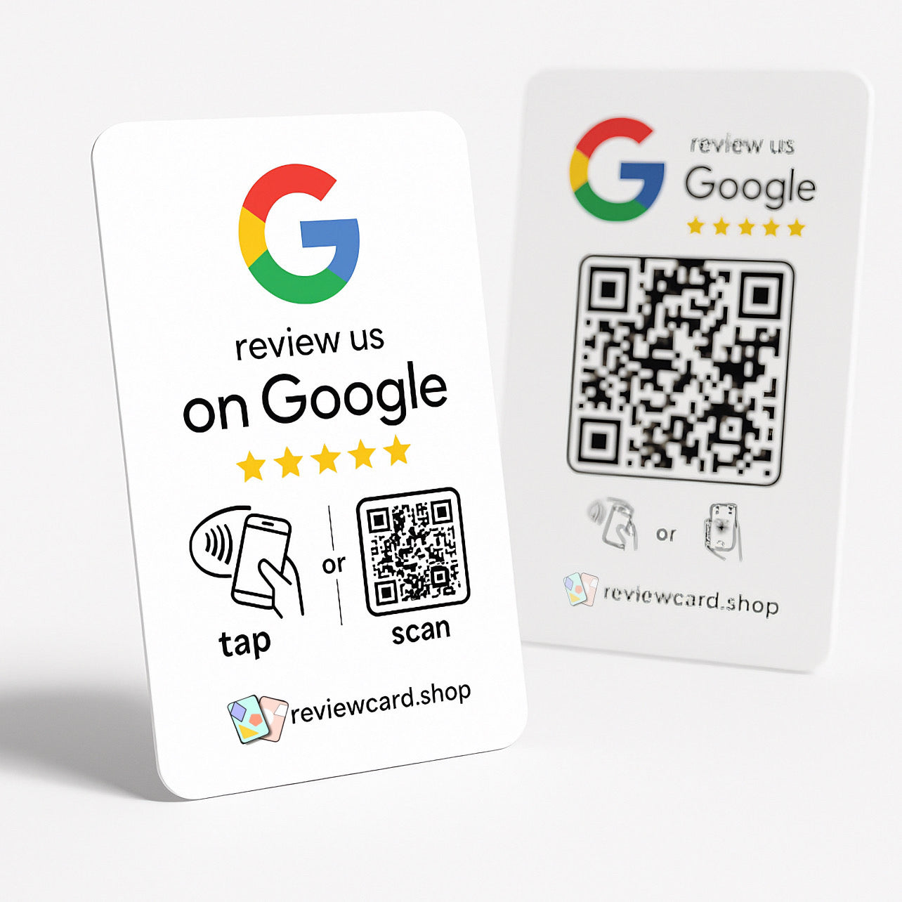 Google Review Card NFC + QR