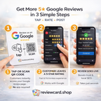 Google Review Plates (White)