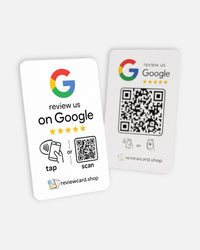 Google Review Card NFC + QR