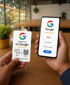 Google Review Card NFC + QR