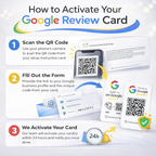 Google Review Card (White)
