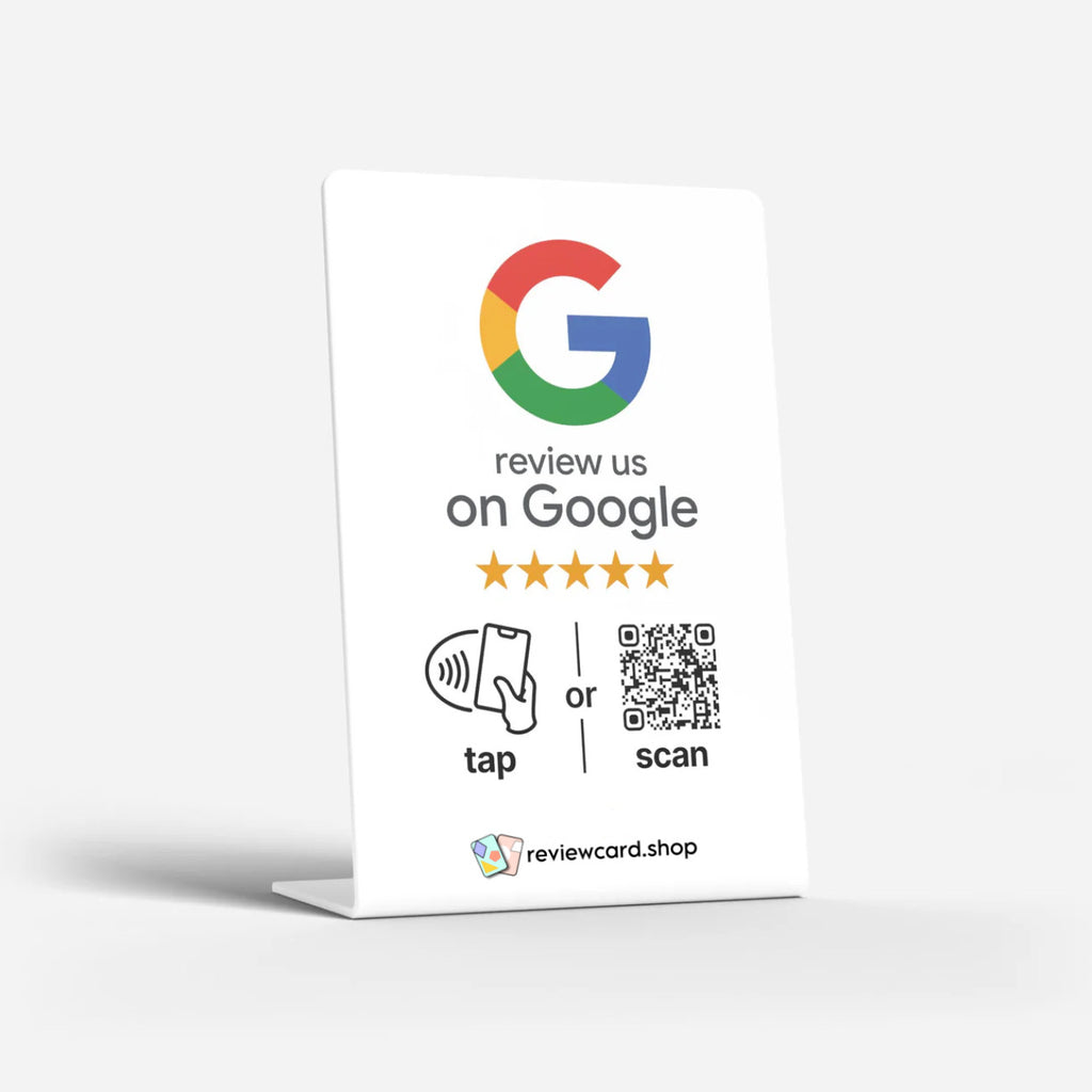 Google Review Stand NFC + QR