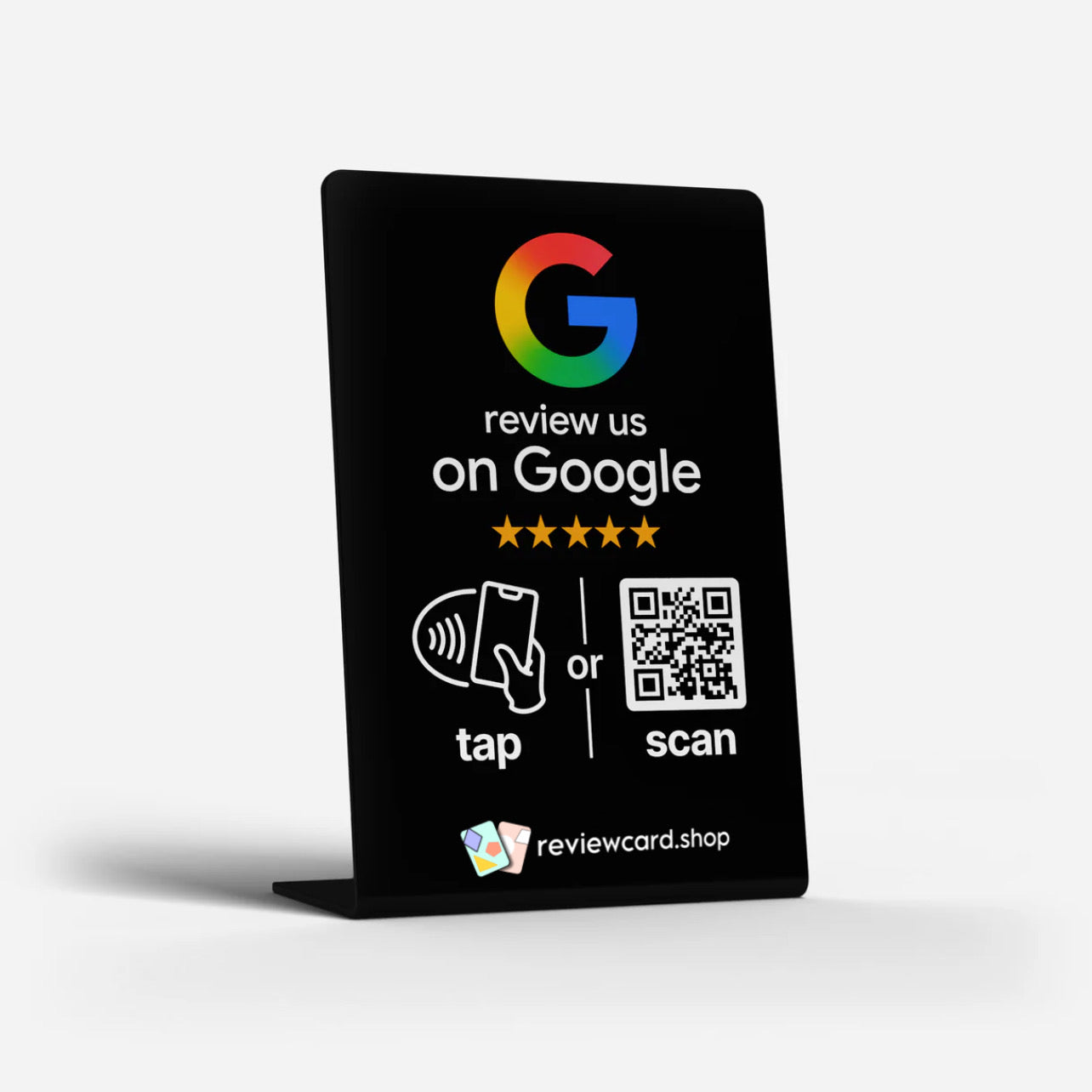 Google Review Stand