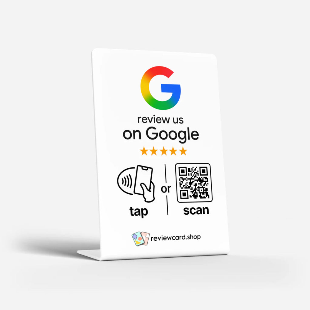Google Review Stand