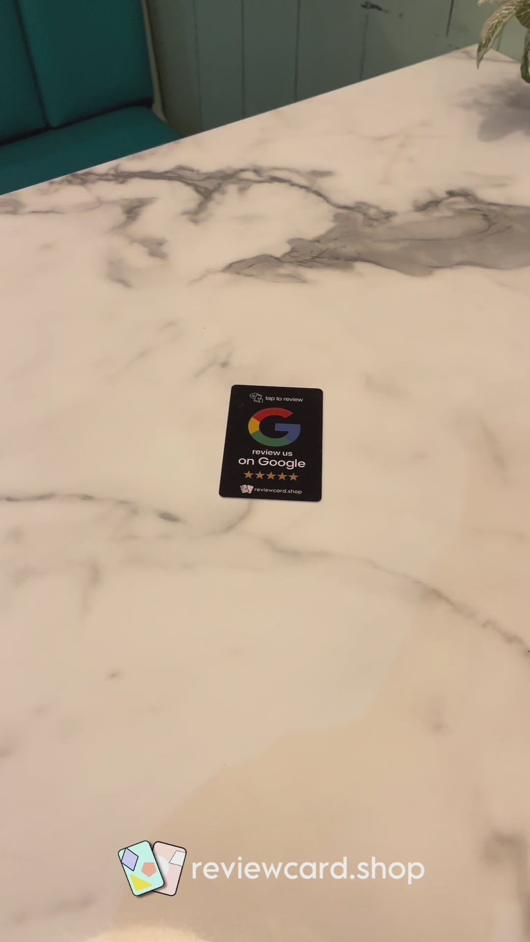 Google NFC Review Card Black